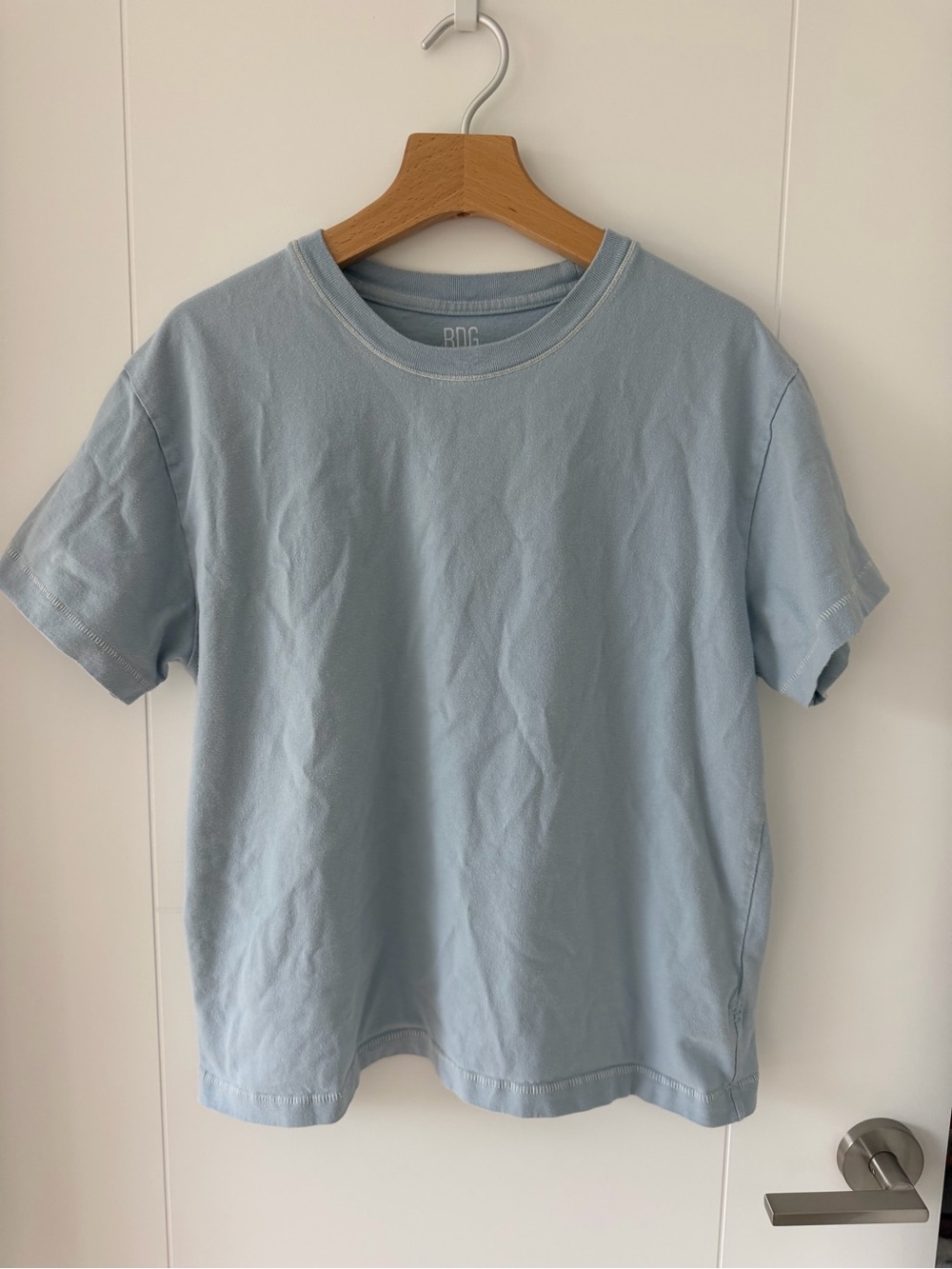 Urban Outfitters BDG Baby Blue 100% cotton Crewneck Tee Size L